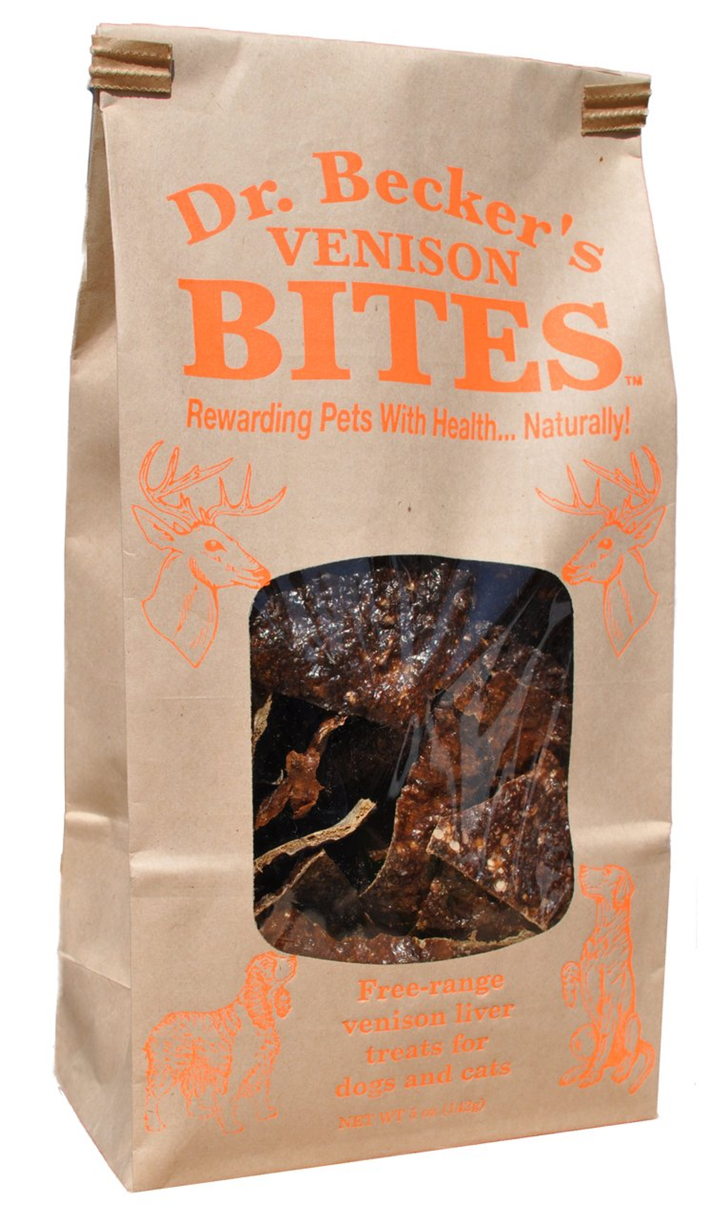Dr. Becker's Venison Bites Single-Ingredient Pet Treats