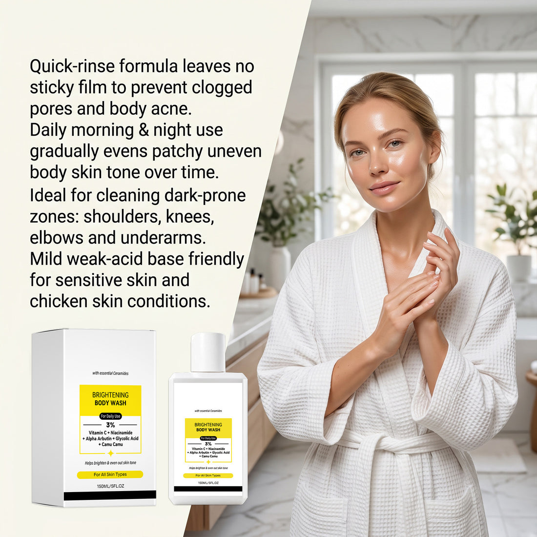Moisturizing Thick Foaming Shower Gel