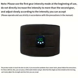 Waist massager for lower back recovery, in use
