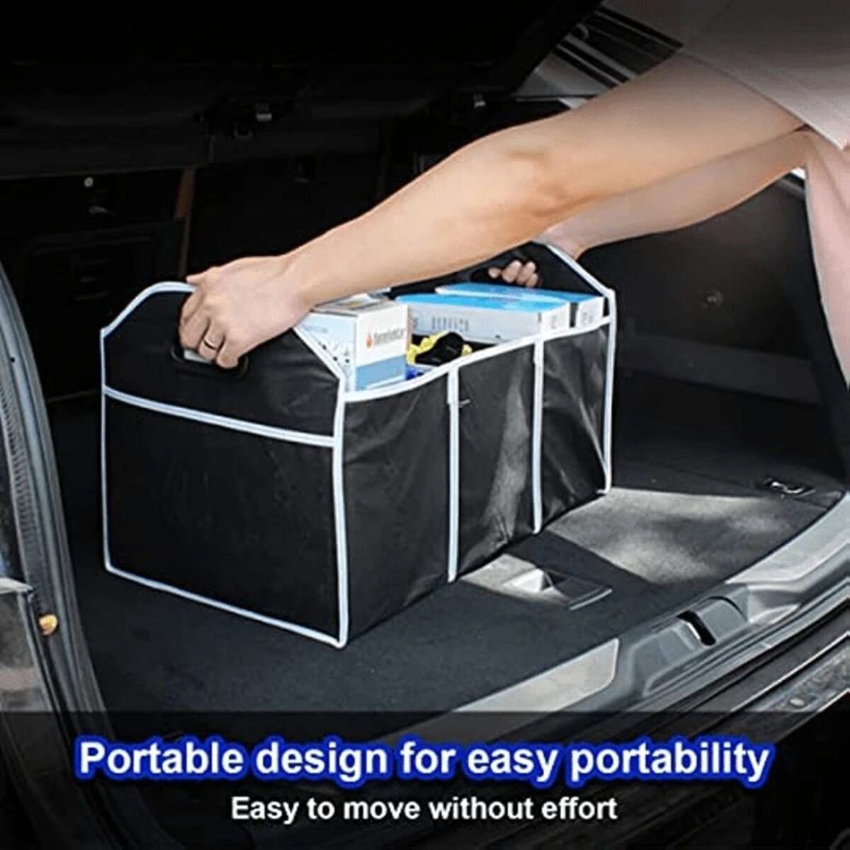 Car trunk organizer dimensions reference