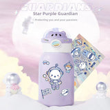 Children Insulated Straw Water Bottle
