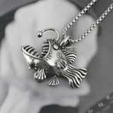 Deep sea lantern fish pendant