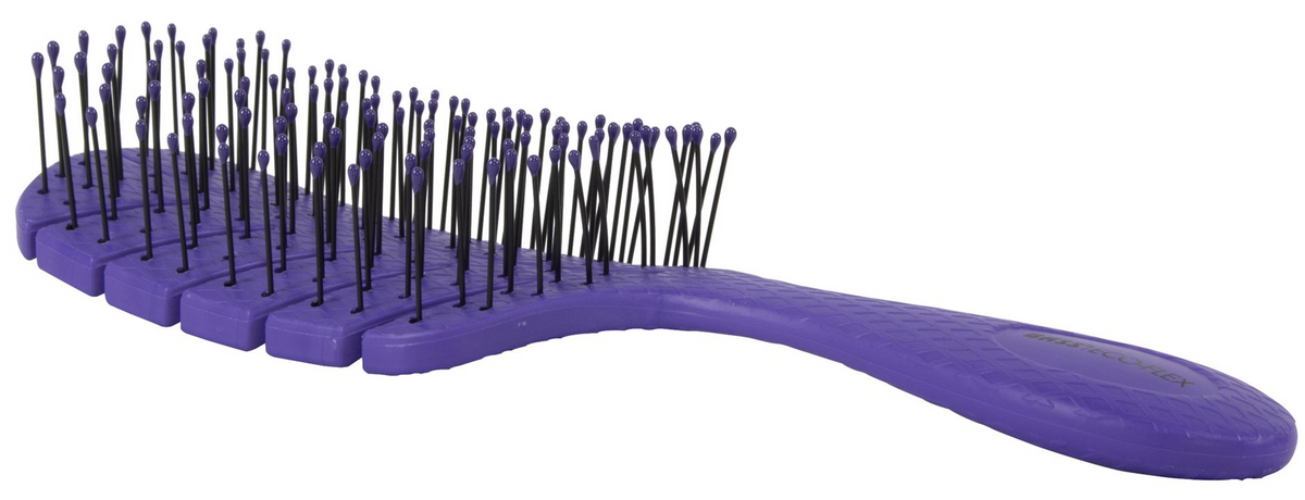 Bass Brushes BIO-FLEX Detangling Leaf-Shape Pet Brush