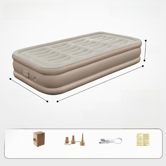 Portable Inflatable Air Mattress with Built-in Pump Camping Shelter & Sleep product image 6