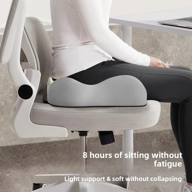 Coccyx Support Memory Foam Seat Cushion with Lumbar Pillow