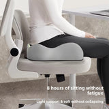 Coccyx Support Memory Foam Seat Cushion with Lumbar Pillow