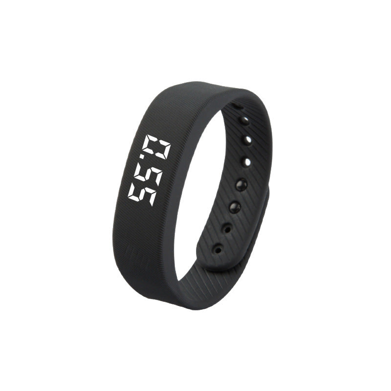 T5C FD68S Round Screen Smart Bracelet With Music Weather and Step Counter