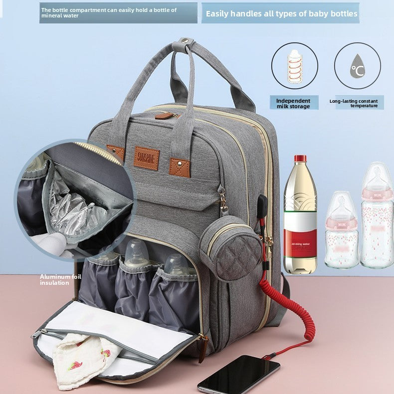 Multifunctional Mommy Backpack Large Capacity