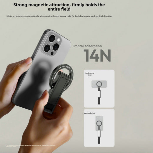 Aluminum Alloy Magnetic Phone Holder Multi-Functional Rotating Stand