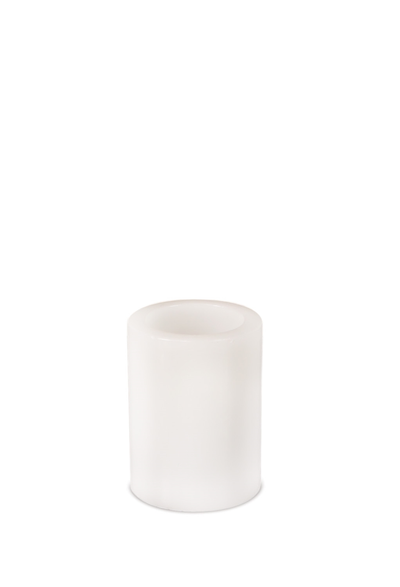 LED Wax Pillar Candles, Set of 6 (3x4 in)