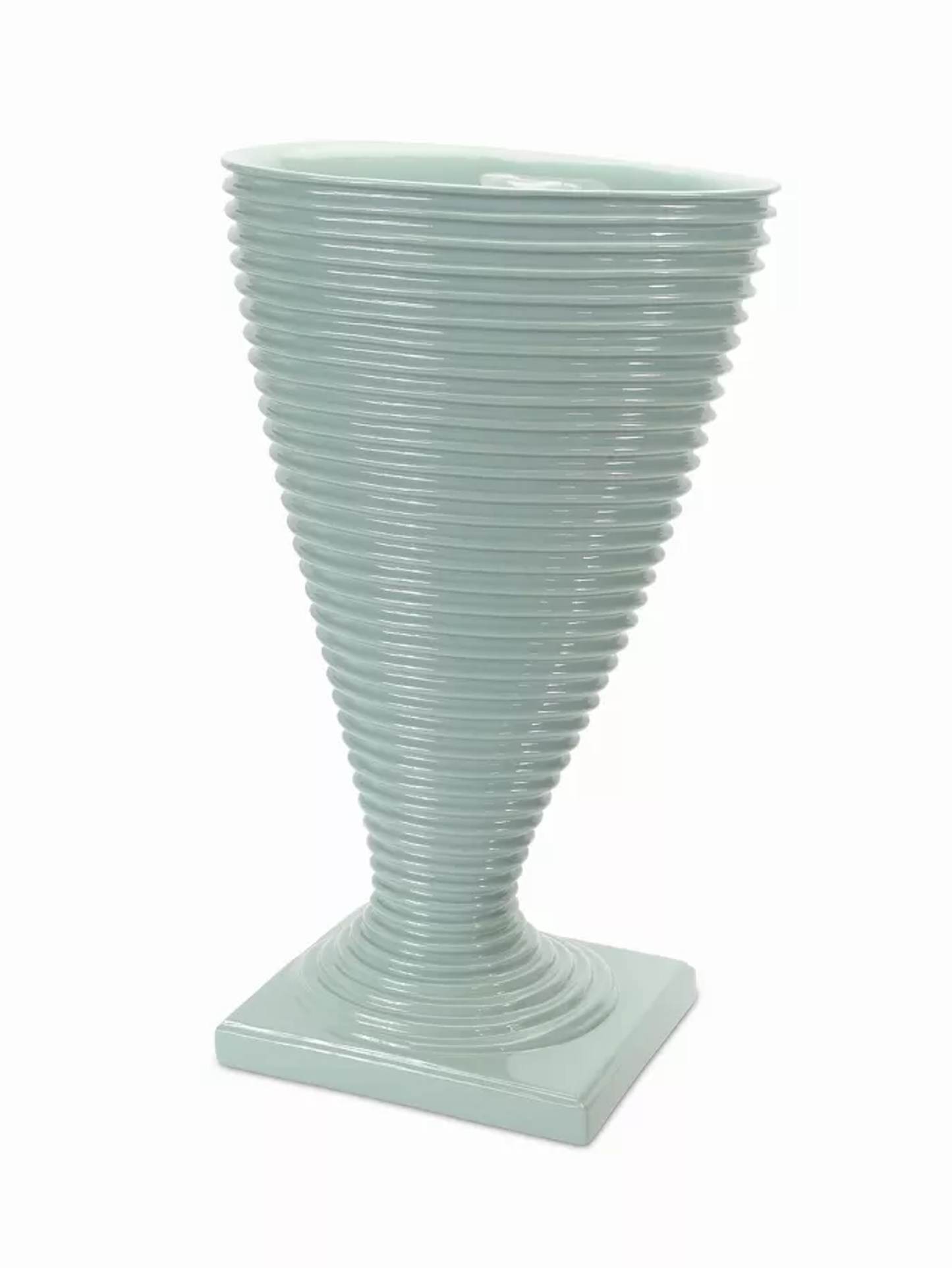 Decorative Polyresin Vase, 18"H