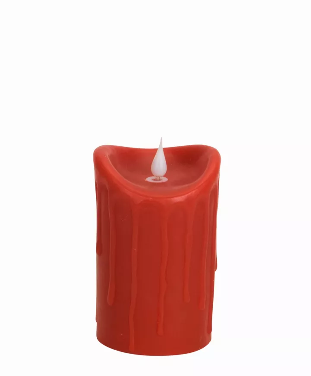 Simplux LED Dripping Candle with Moving Flame, Set of 2 (3 x 5.5 in)