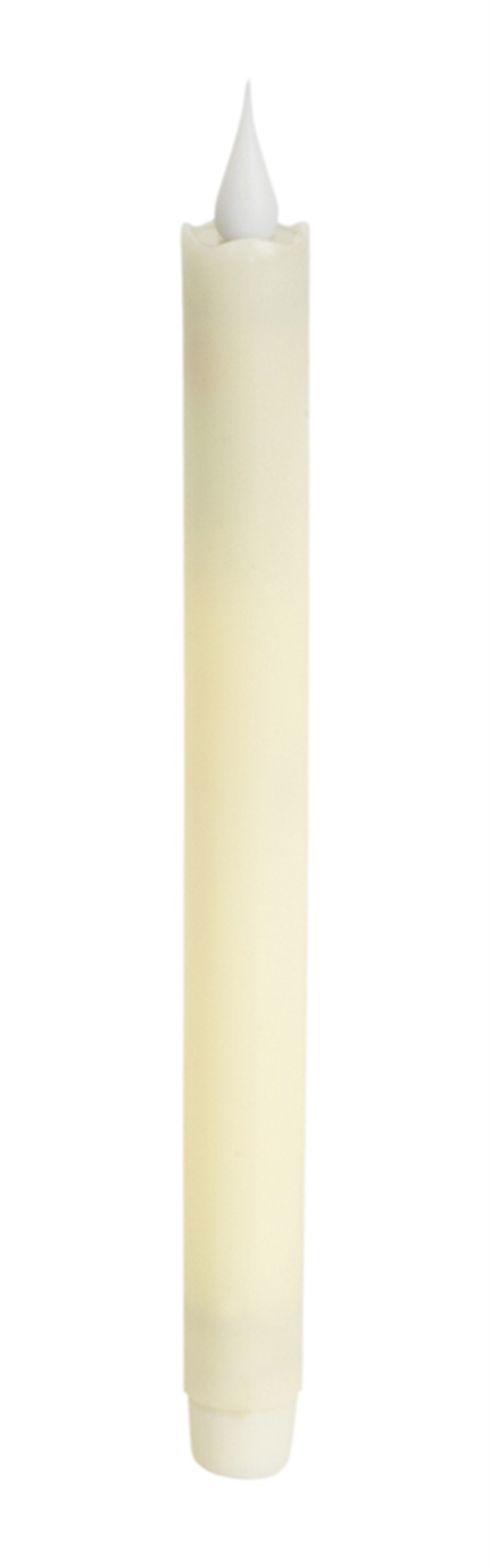 Flameless Taper Candles, Set of 4 (10"H)