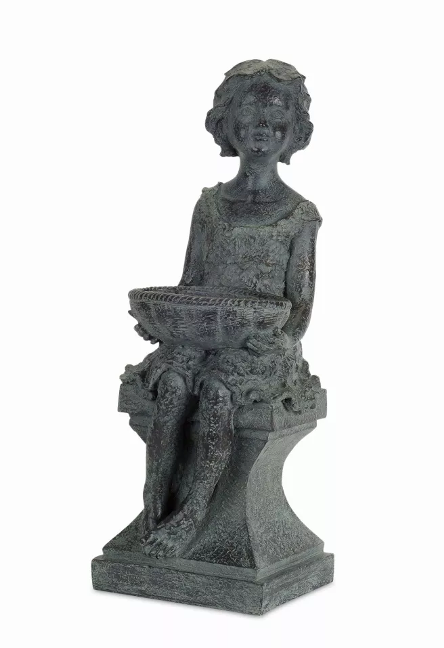 Melrose Resin Garden Statue, 23.5" H