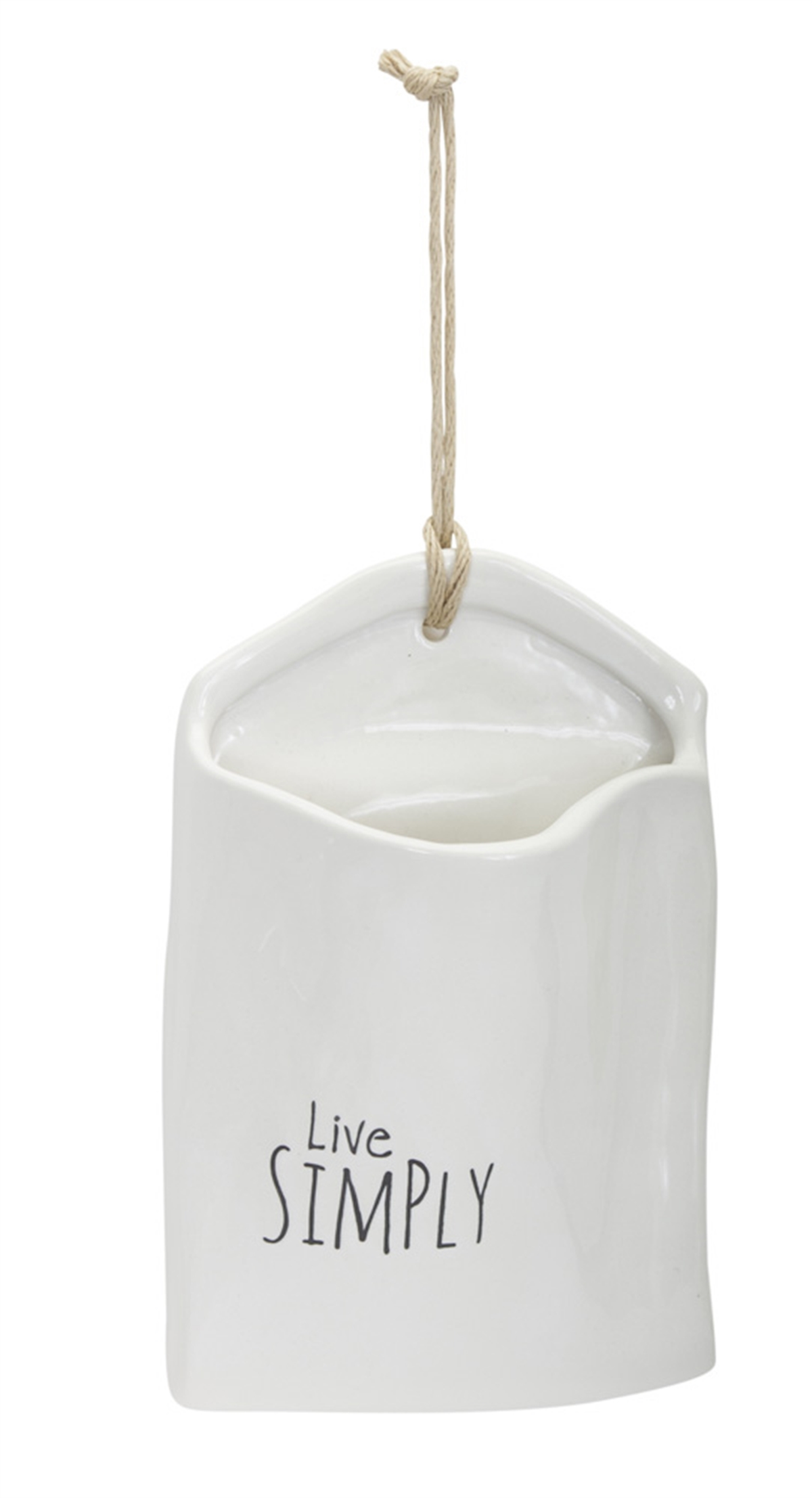 Melrose Stoneware Wall Pockets, Set of 4