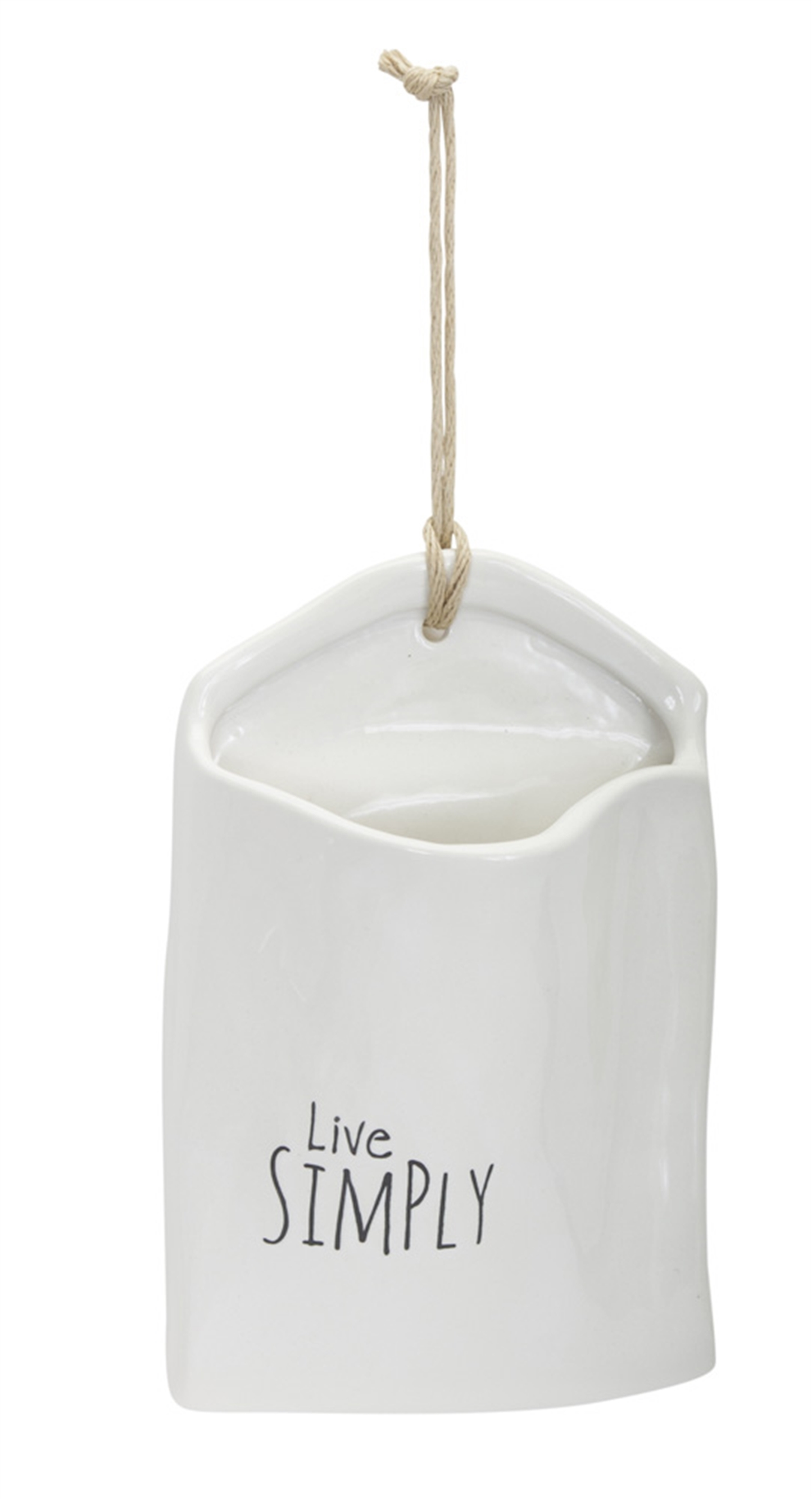 Melrose Stoneware Wall Pockets, Set of 4
