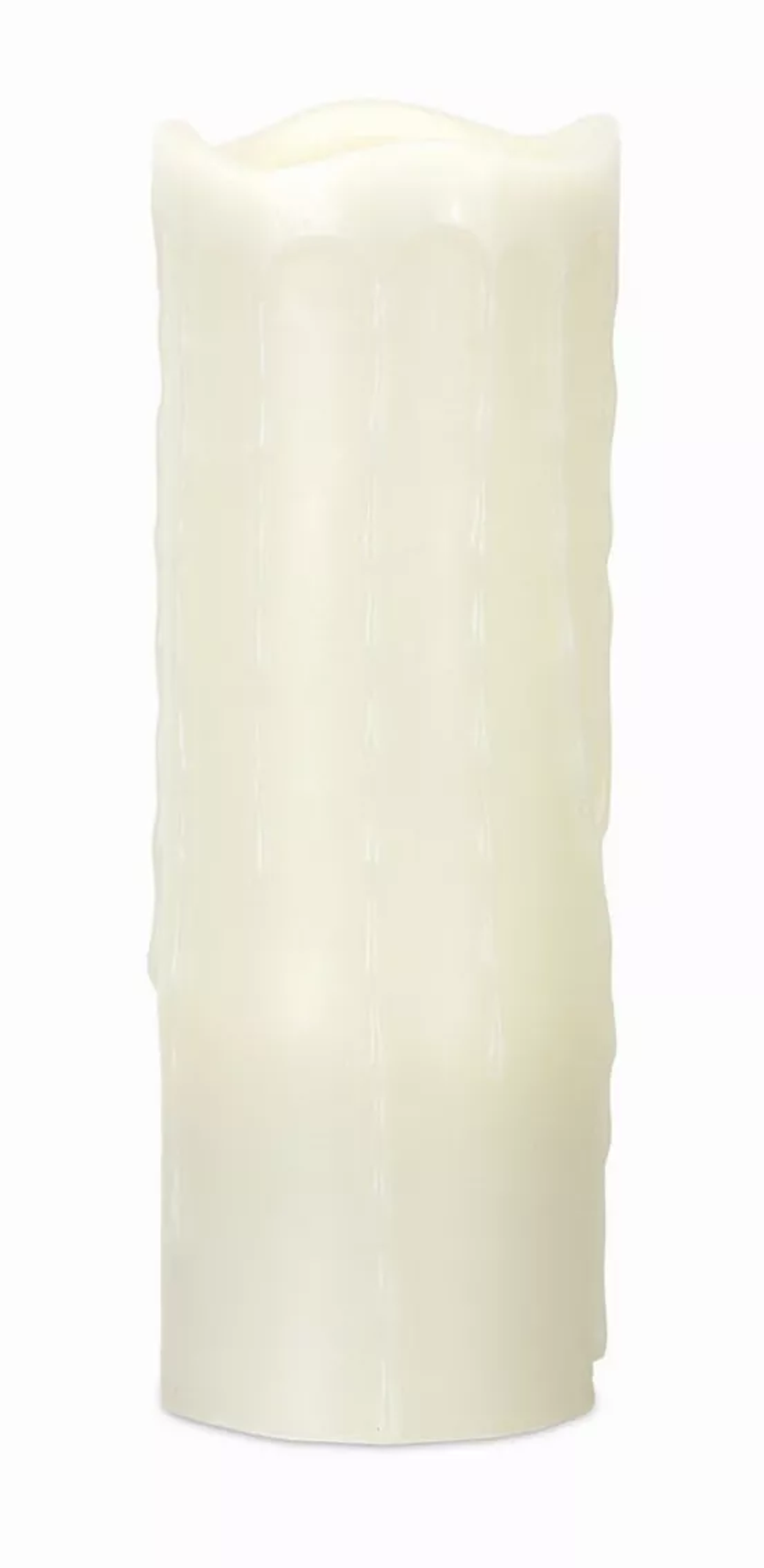 LED Wax Dripping Flameless Candles Set of 2 with Remote