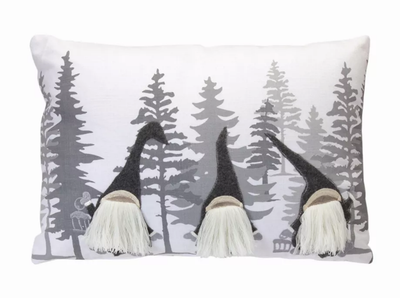 Gnome Accent Pillow