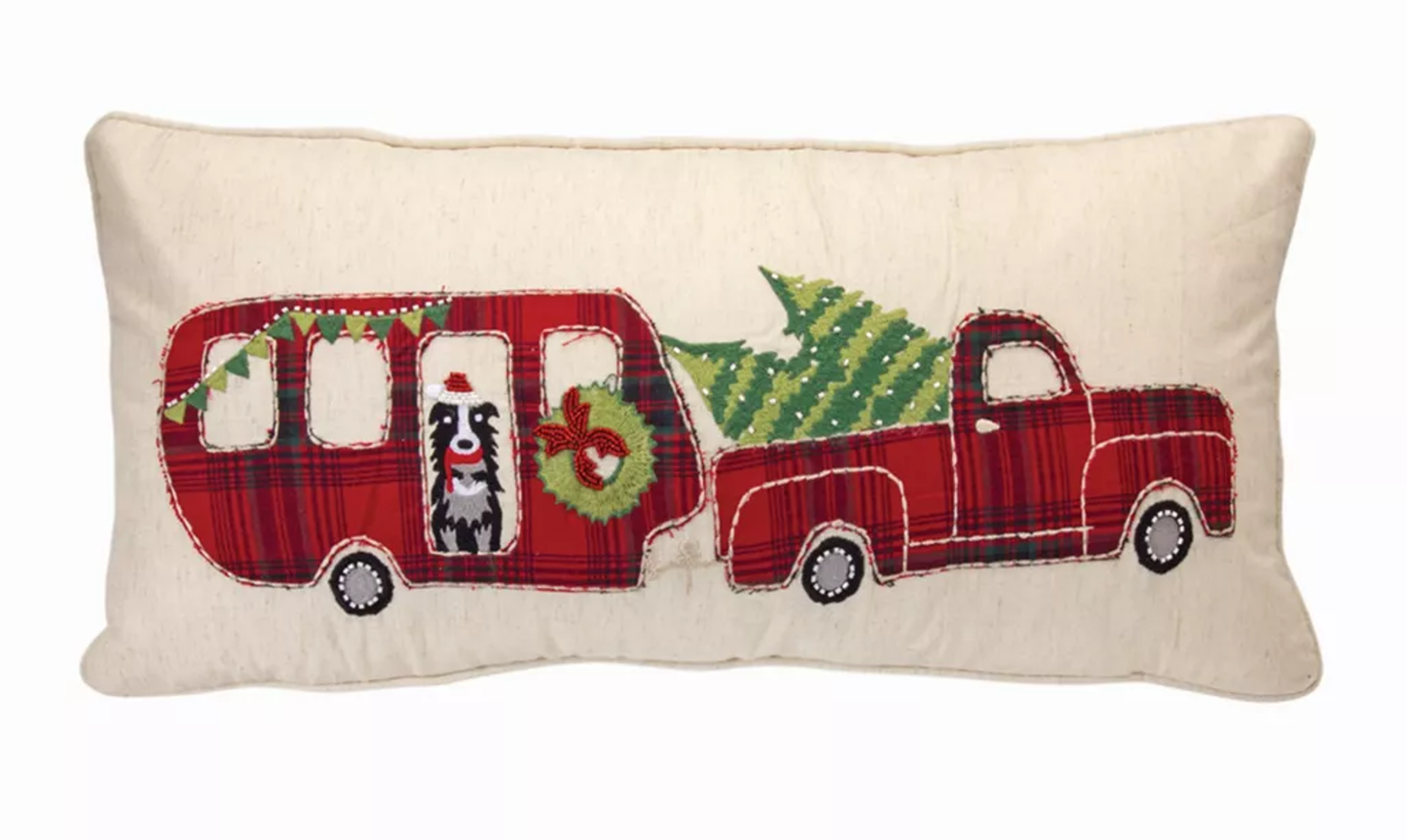 Truck & Camper Accent Pillow
