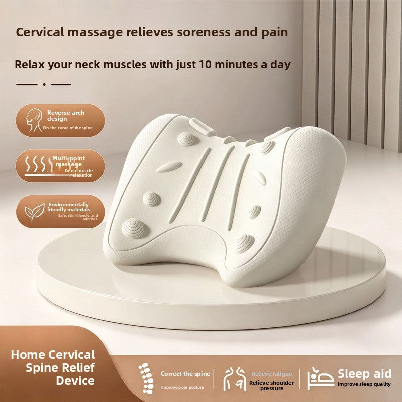 U-Shaped Cervical Spine Massage Pillow
