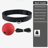 Head-Mounted Boxing Reaction Speed Training Ball