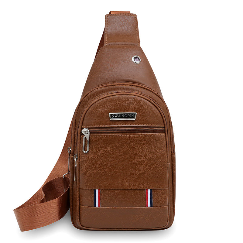 Mens Casual Crossbody Chest Bag