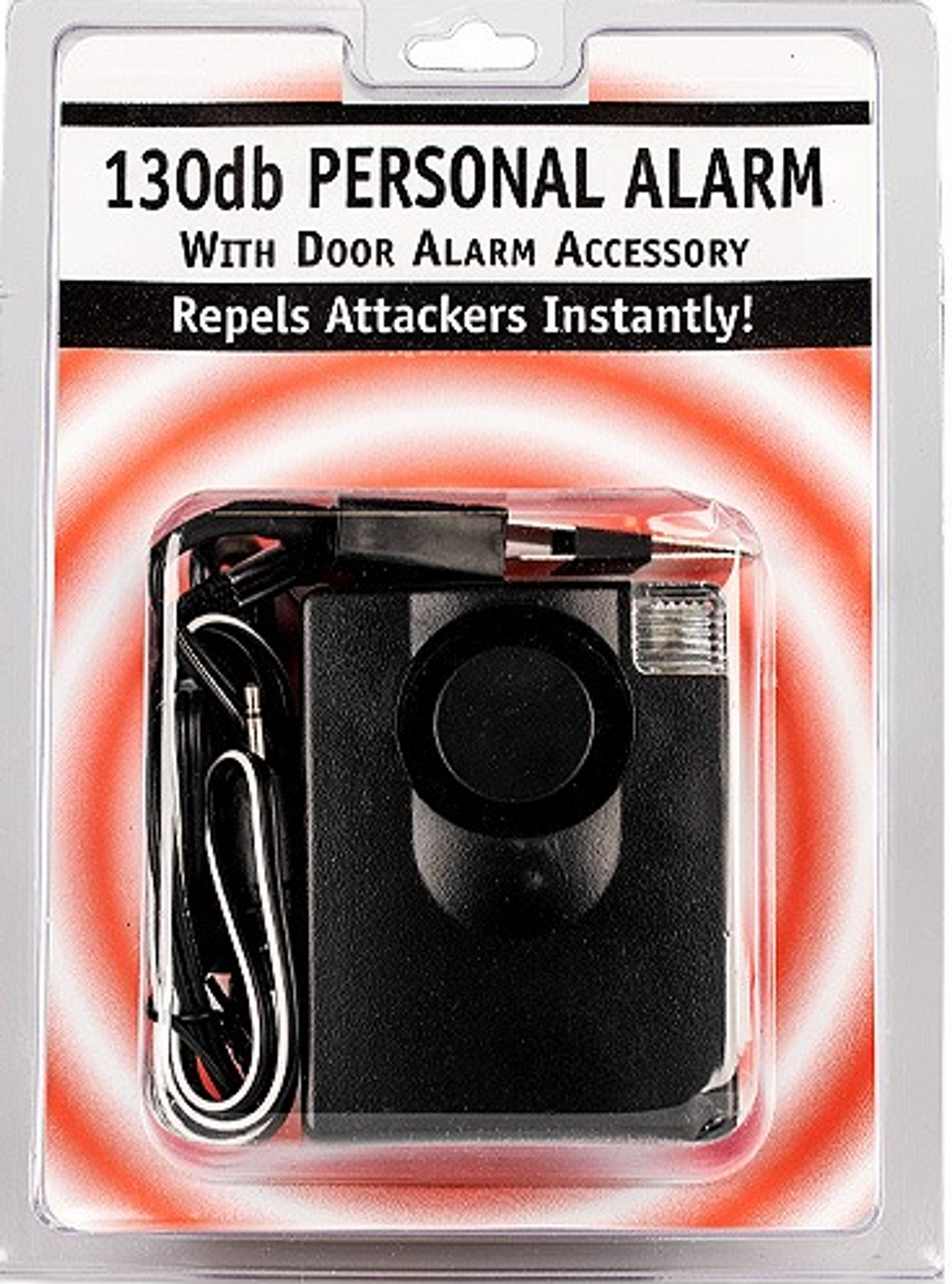 3-in-1 130dB Personal Alarm with Light