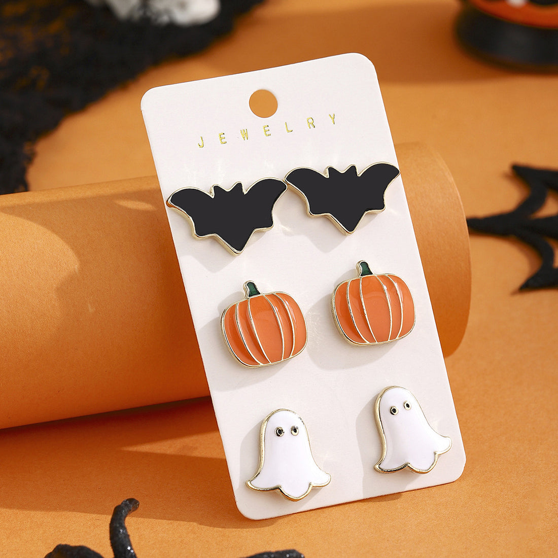 Cartoon Halloween Earring Set