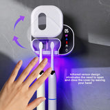 Smart Sensor Toothbrush Sterilizer with UVC Drying