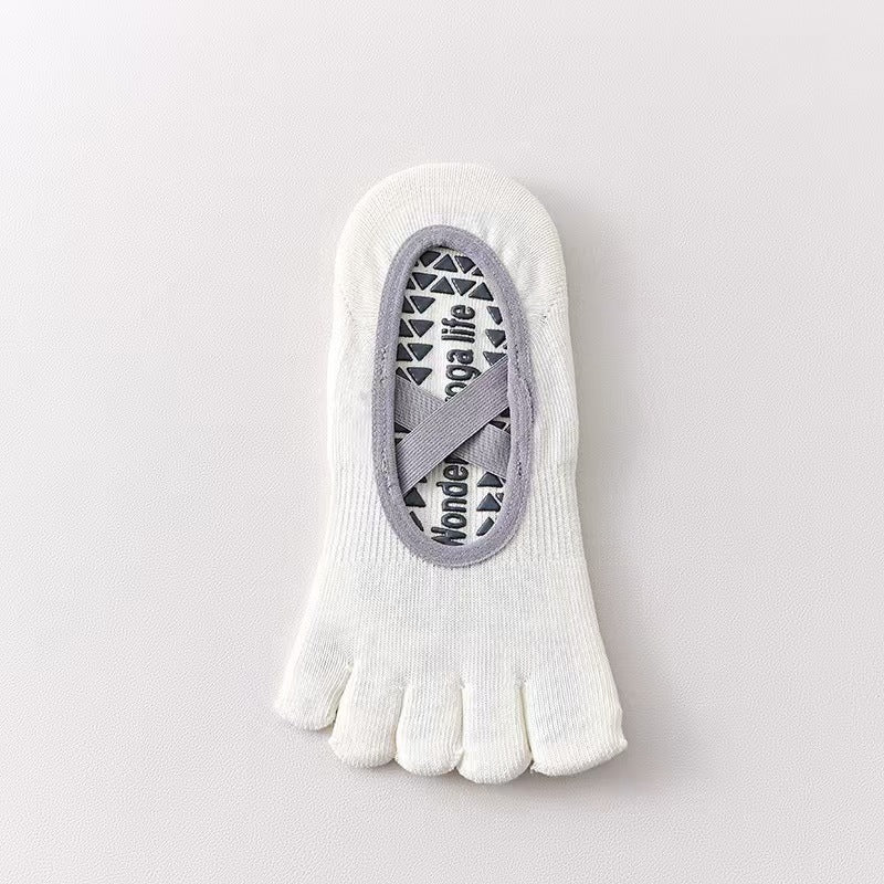 Women's Five Toe Yoga Socks