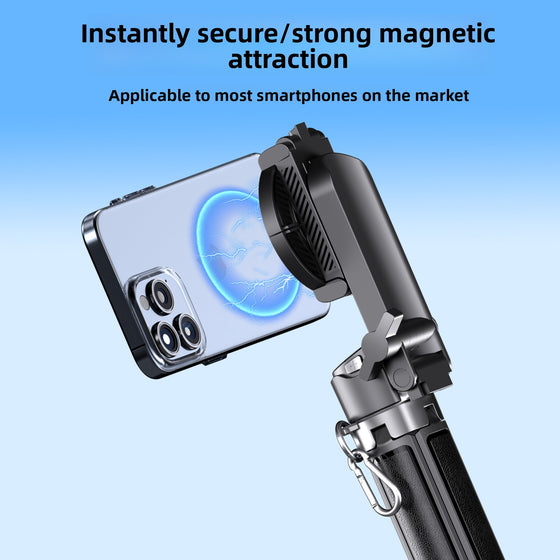 Magnetic selfie stick with stabilizer and extendable tripod Phone Accessories product image 4