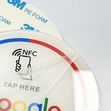 Acrylic NFC Review Table Card