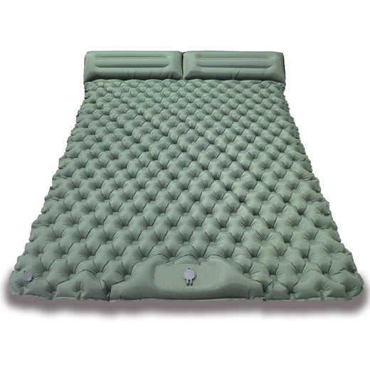 Double Foot Pump Inflatable Camping Mat