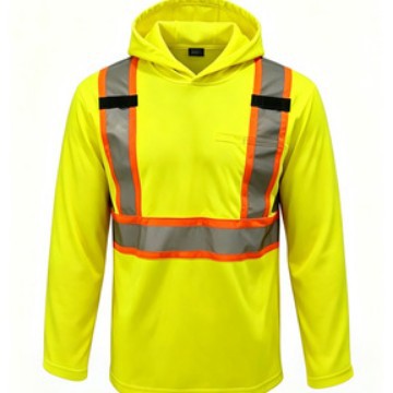 Unisex Quick-Dry Sun Protection Hooded Long Sleeve T-Shirt