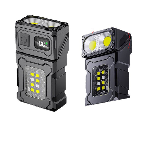Multifunctional Rotatable LED Flashlight with Power Bank Power Banks product image 5