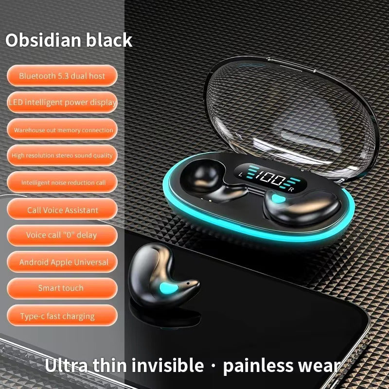 Wireless Bluetooth Sleep Headset Bone Conduction Stereo Earphones