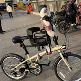 Front Mount Child Bicycle Seat with Safety Belt