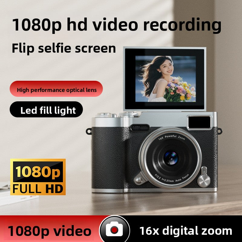 Flip-Up 4K Ultra Clear Digital Camera