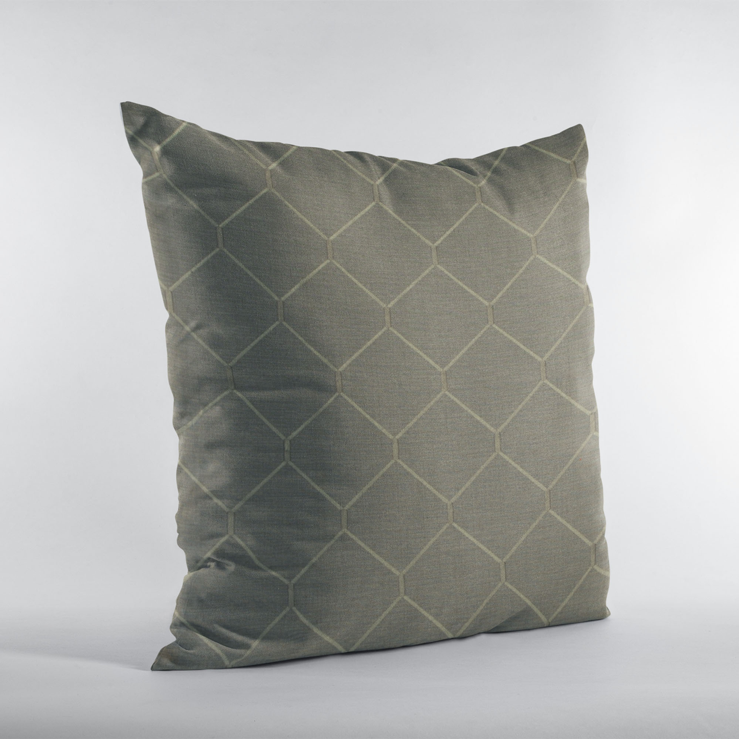 Plutus Bronze Kona Embroidered Luxury Throw Pillow
