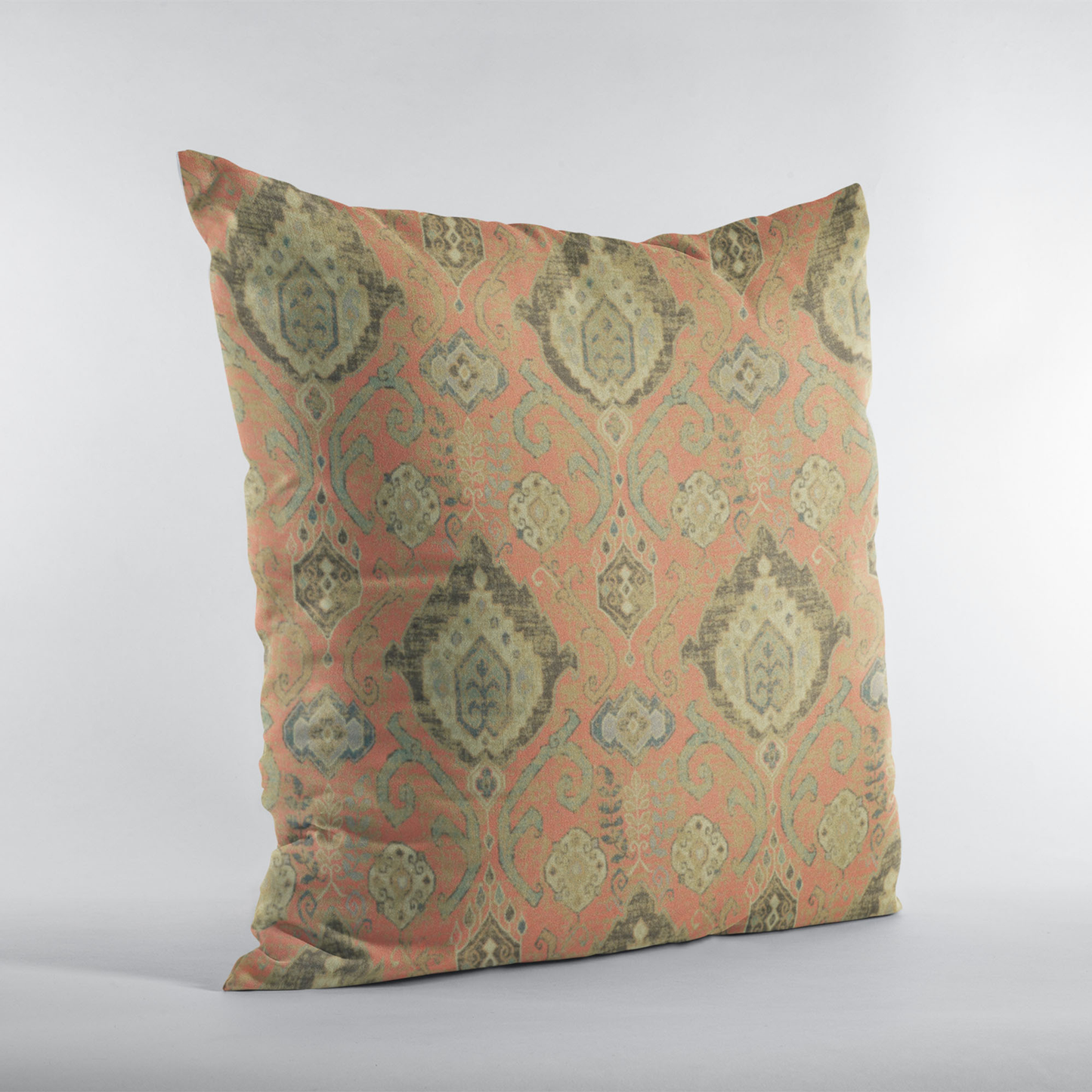 Plutus Terracotta Romero Woven Luxury Throw Pillow