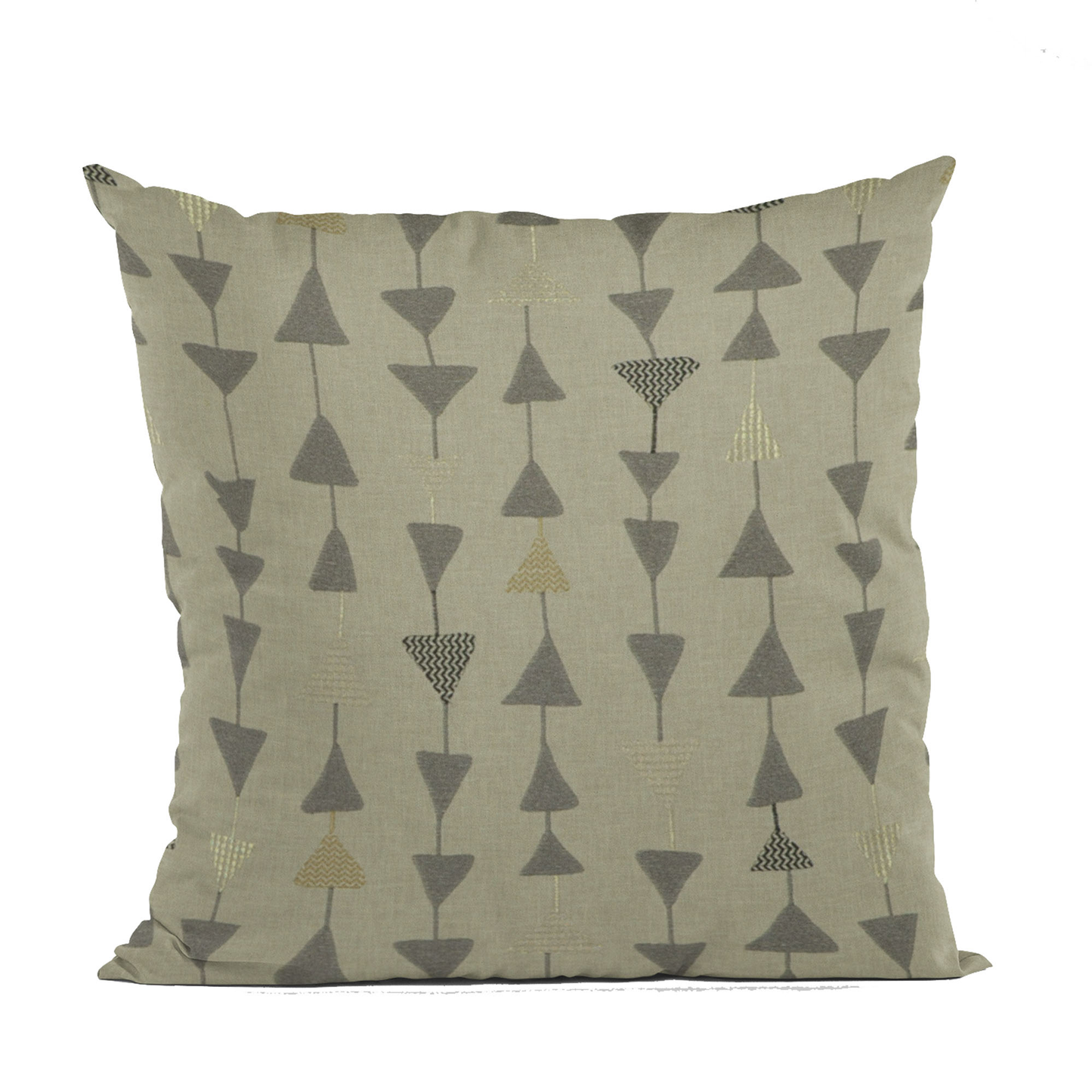 Plutus Pebble Manti Embroidered Luxury Throw Pillow
