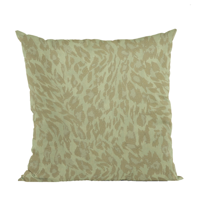 Plutus Stonewash Cheetah Embroidery Luxury Throw Pillow