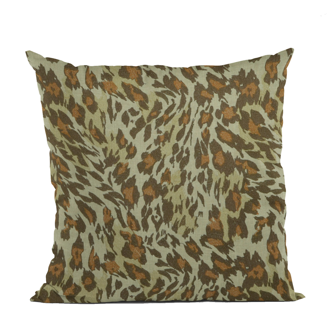 Plutus Safari Cheetah Embroidery Luxury Throw Pillow
