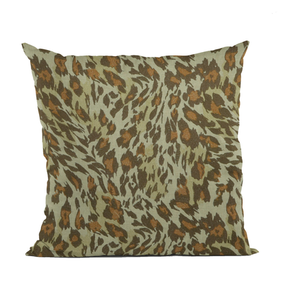 Plutus Safari Cheetah Embroidery Luxury Throw Pillow