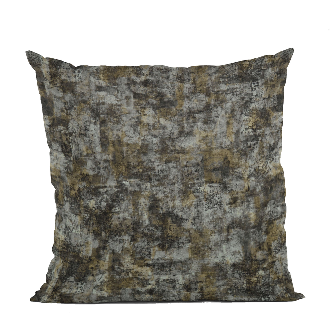 Plutus Twilight Hidden Island Foil-Print Velvet Luxury Throw Pillow