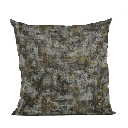 Plutus Twilight Hidden Island Foil-Print Velvet Luxury Throw Pillow