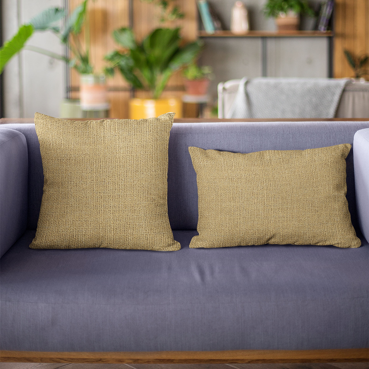 Plutus Desized Wall Textured Luxury Throw Pillow
