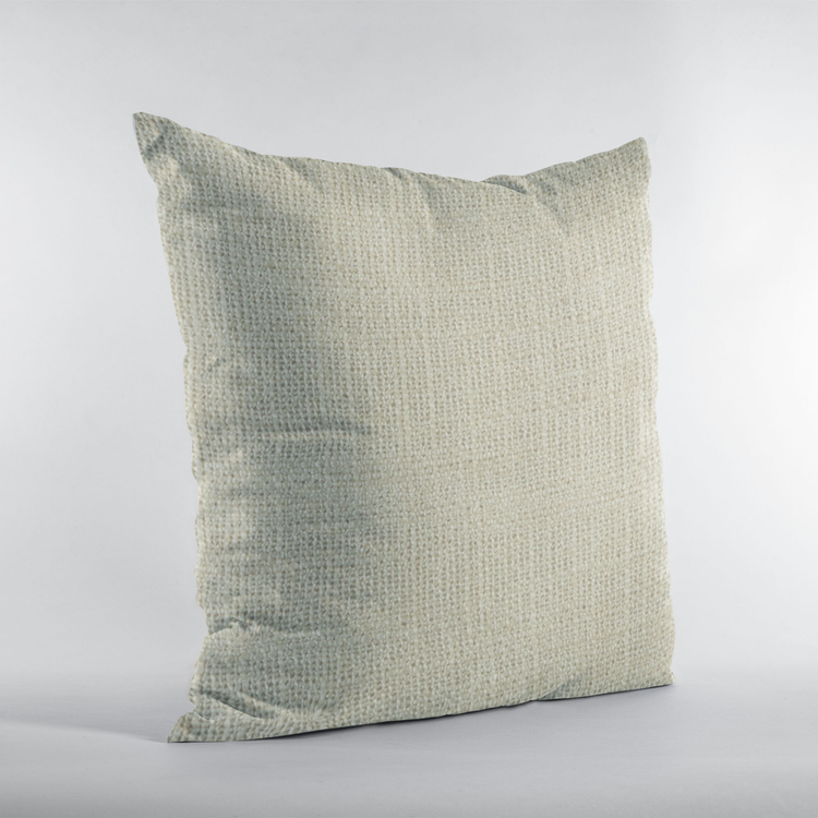 Plutus Vanilla Wall Textured Luxury Throw Pillow