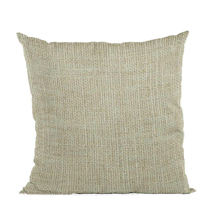 Plutus Flax Wall Textured Luxury Throw Pillow