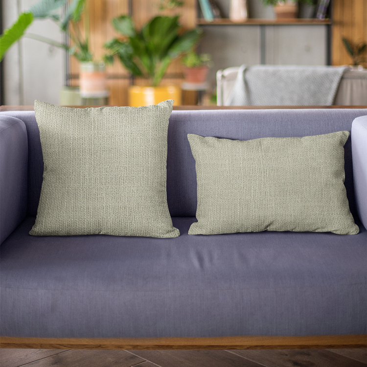 Plutus Flint Wall Textured Luxury Throw Pillow